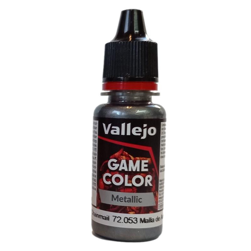 Vallejo Game Color: Chainmail Silver, 17 ml. 72053